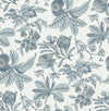 A-Street Prints Middleton Fruit Light Blue Wallpaper