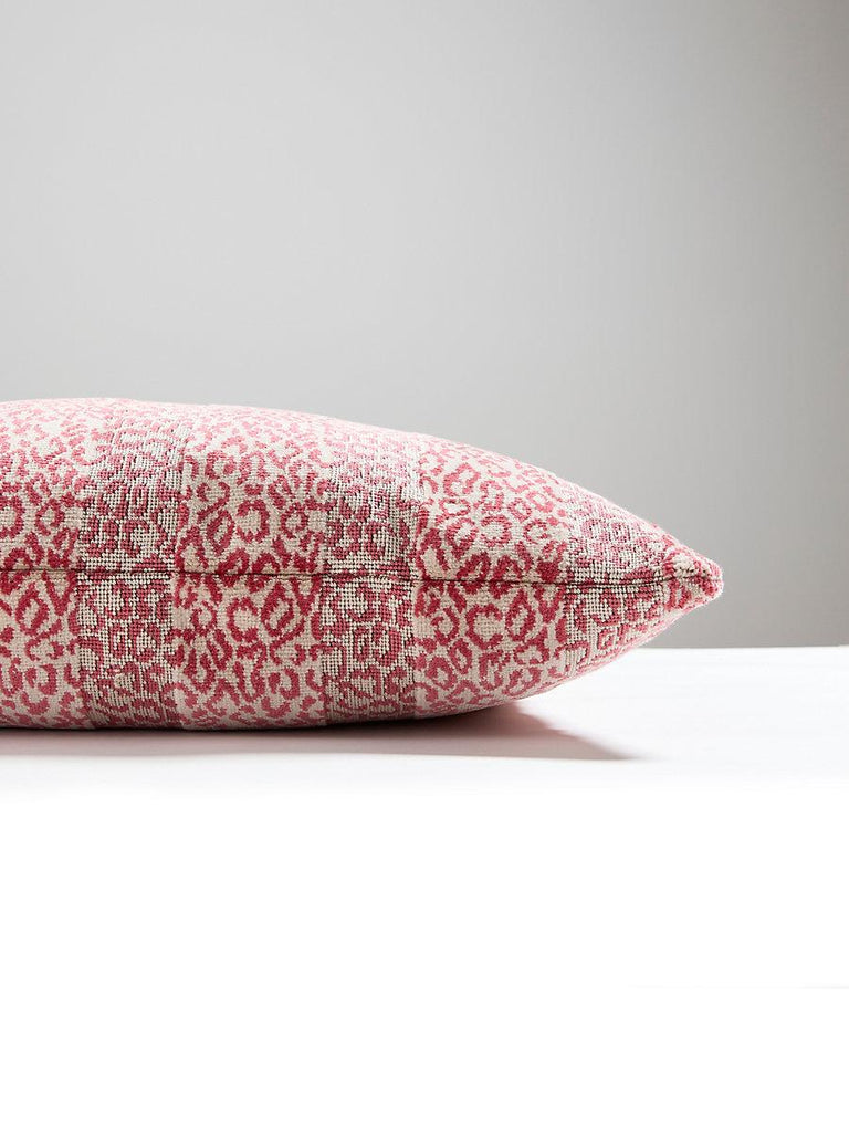 Scalamandre Corbet Tomato Pillow