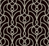 Candice Olson Divine Trellis Black Wallpaper