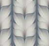 Candice Olson Lotus Light Stripe Blue Wallpaper