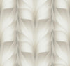 Candice Olson Lotus Light Stripe White & Off-White Wallpaper