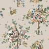 Roommates Flowering Peace Tree Peel And Stick Neutral Wallpaper