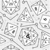 Roommates Dungeons & Dragons Peel And Stick White Wallpaper