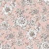 Roommates Winifred Peel And Stick Pink Wallpaper