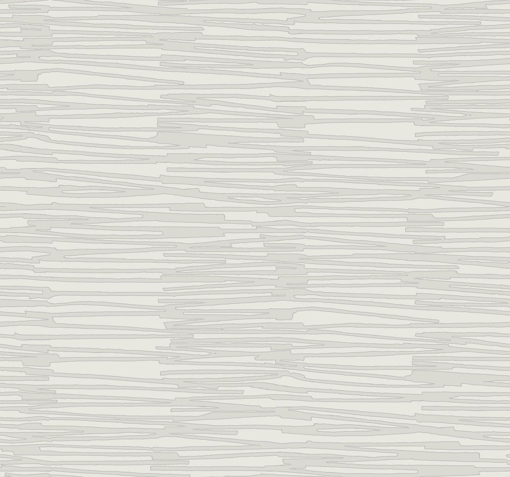 York Dove & Silver Water Reed Thatch Beige Wallpaper