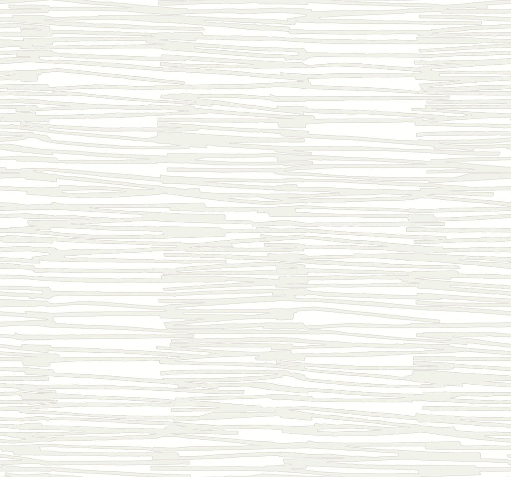 York Ivory & Glint Water Reed Thatch Off-White Wallpaper