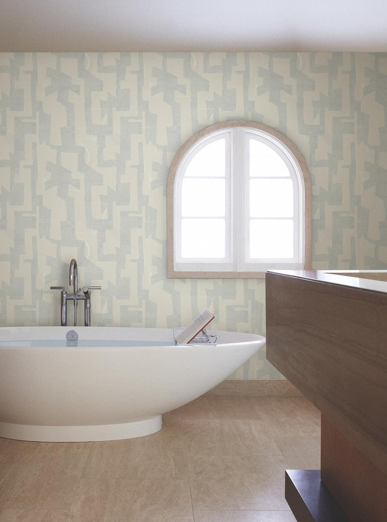 York Neutral & Grey Modern Tribal Beige Wallpaper