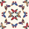 Roommates Papillon Peel And Stick Multicolor Wallpaper