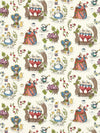 Sanderson Alice In Wonderland Hundreds & Thousands Wallpaper