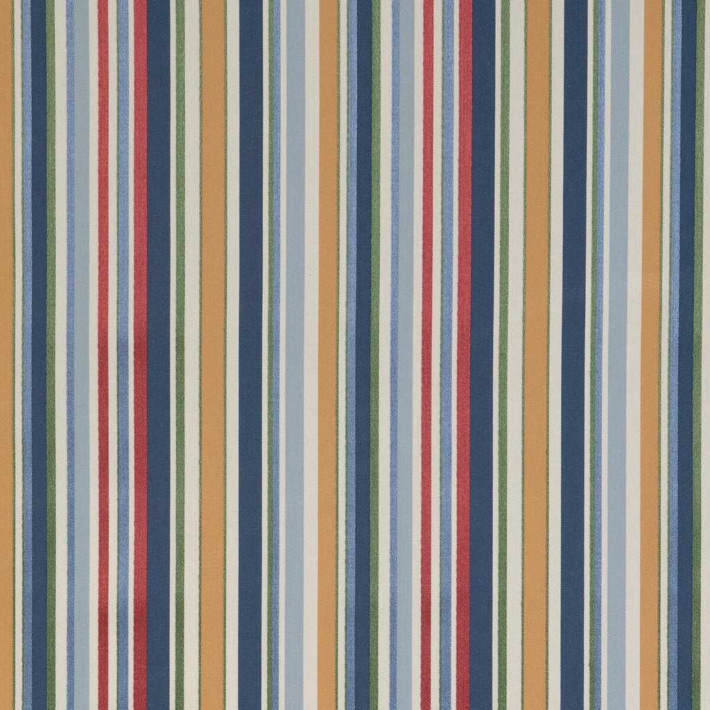 Lee Jofa SIDERS STRIPE BLUE/RED Fabric