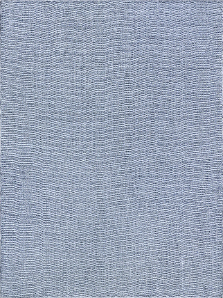 Exquisite Bali Indoor/Outdoor Flatweave PET yarn Light Blue Area Rug 10.0'X14.0' Rug