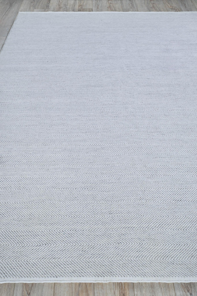 Exquisite Bintan Indoor/Outdoor Flatweave PET yarn Ivory/Gray Area Rug 12.0'X15.0' Rug