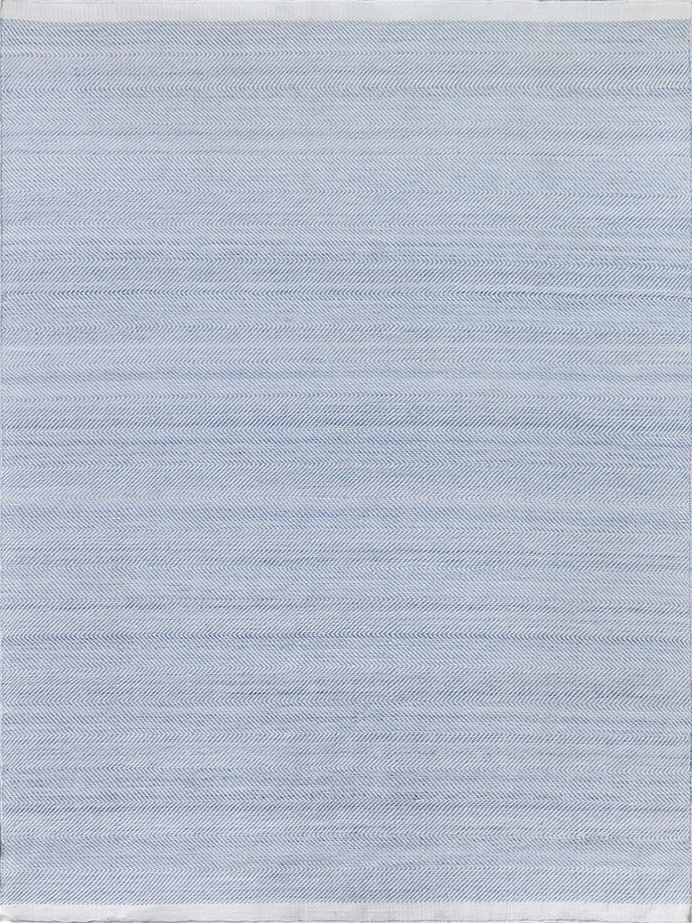 Exquisite Rugs Bintan Indoor/Outdoor Flatweave PET yarn 4988 Light Blue 5' x 8' Area Rug