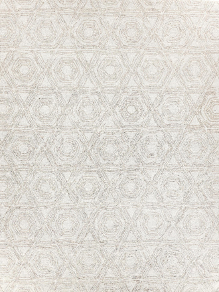 Exquisite Rugs Caprice Hand-tufted New Zealand Wool 2710 Beige/Ivory 10' x 14' Area Rug