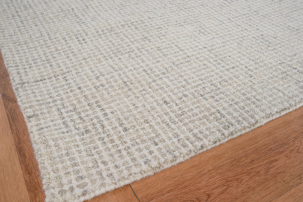 Exquisite Caprice Hand-tufted New Zealand Wool Beige/Ivory Area Rug 5.0'X8.0' Rug