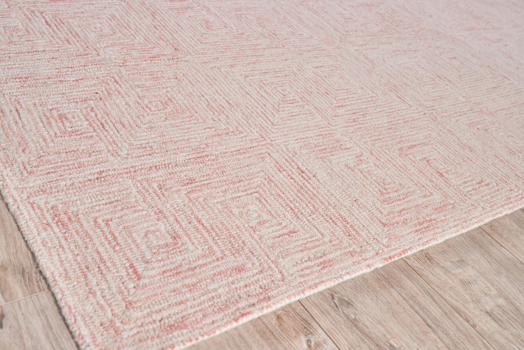 Exquisite Caprice Hand-tufted New Zealand Wool Pink/Ivory Area Rug 12.0'X15.0' Rug