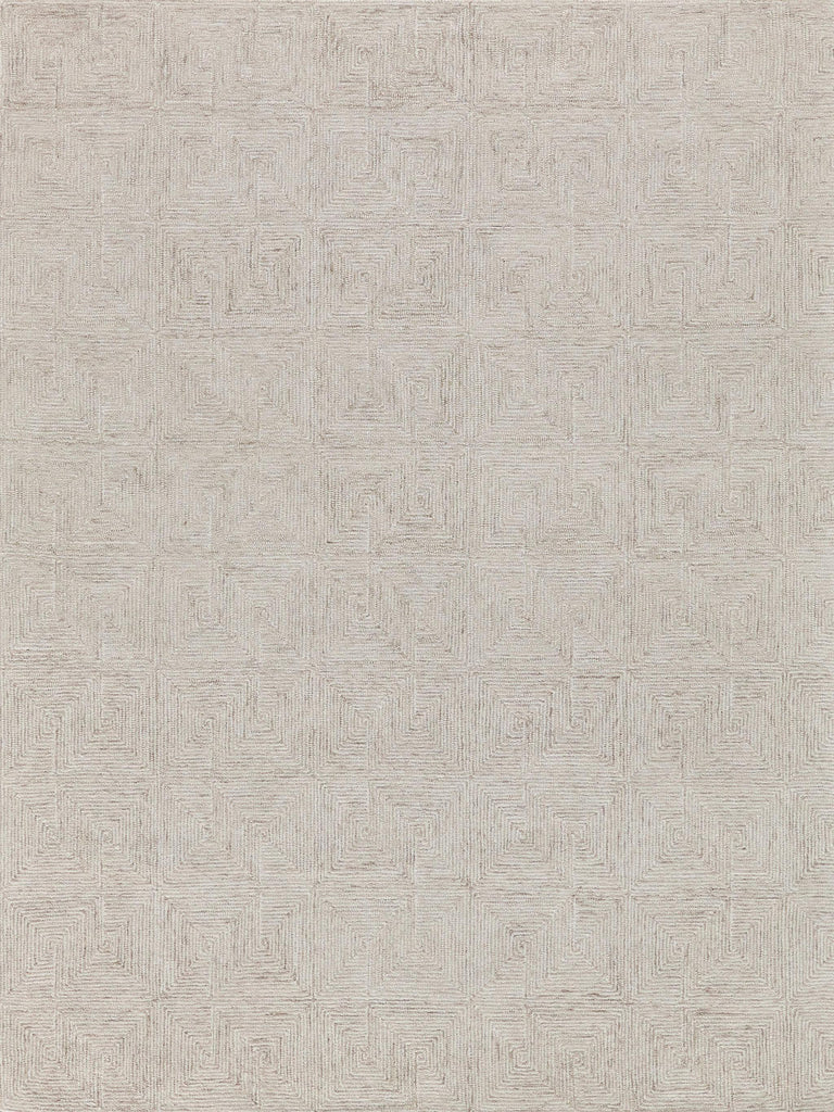 Exquisite Rugs Caprice Hand-tufted New Zealand Wool 4775 Beige/Ivory 10' x 14' Area Rug