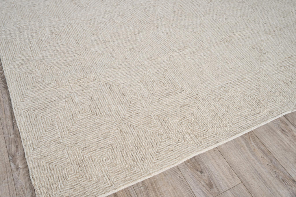 Exquisite Caprice Hand-tufted New Zealand Wool Beige/Ivory Area Rug 12.0'X15.0' Rug