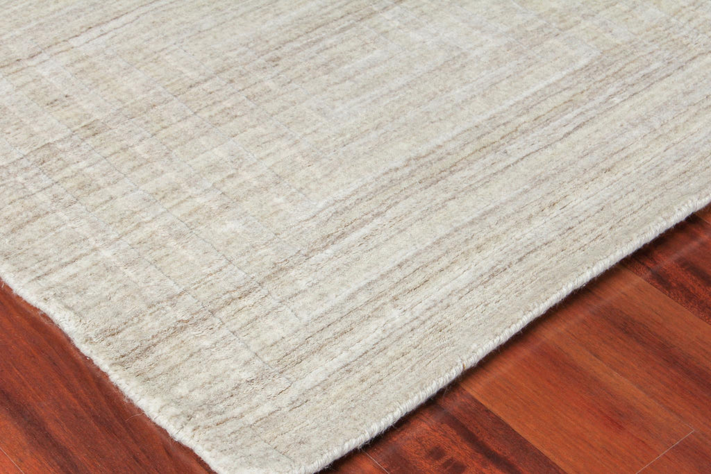 Exquisite Castelli Hand-loomed Bamboo Silk/Wool Light Beige Area Rug 14.0'X18.0' Rug