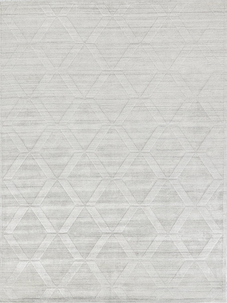 Exquisite Castelli Hand-loomed Bamboo Silk/Wool Ivory Area Rug 14.0'X18.0' Rug