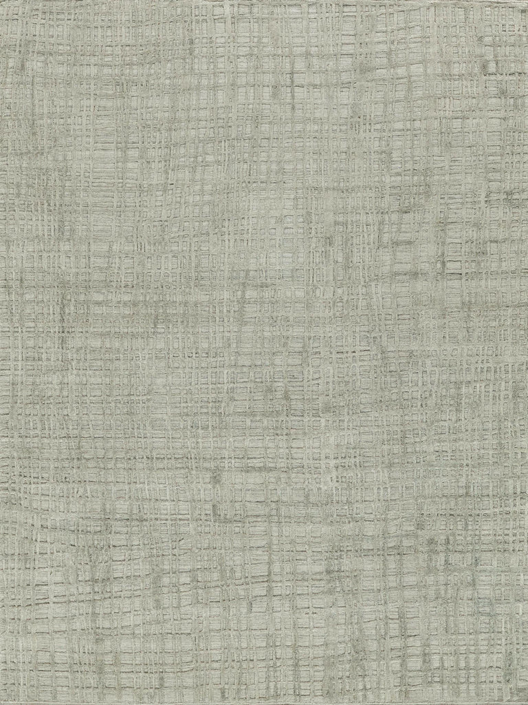 Exquisite Crescendo Hand-loomed Bamboo Silk Beige Area Rug 10.0'X14.0' Rug