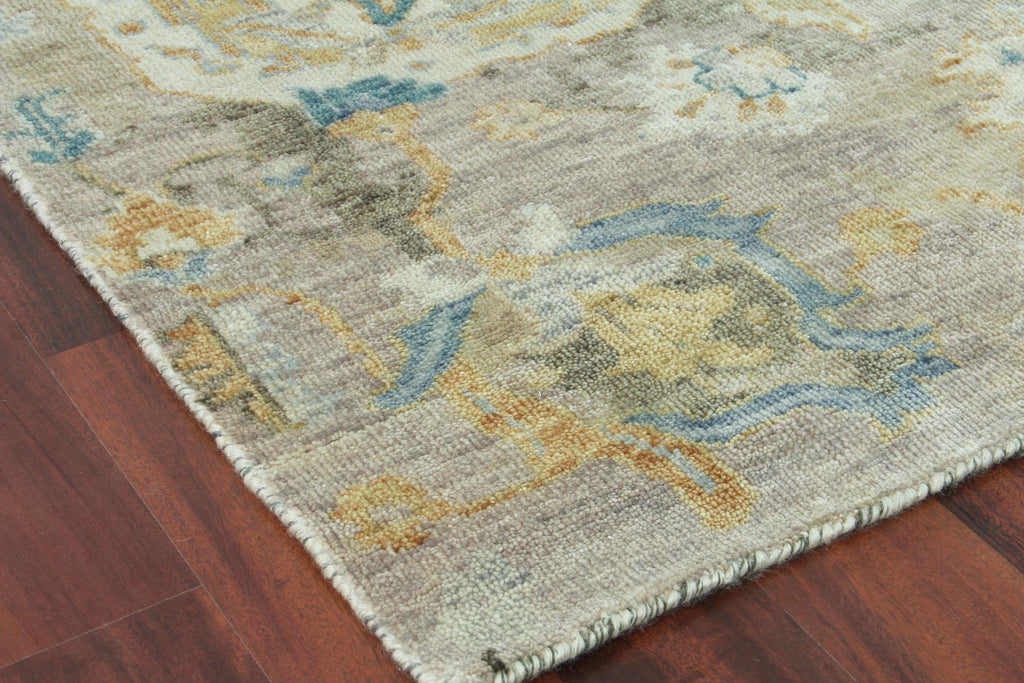 Exquisite Essex Hand-knotted New Zealand Wool Brown/Gray/Blue Area Rug 12.0'X15.0' Rug