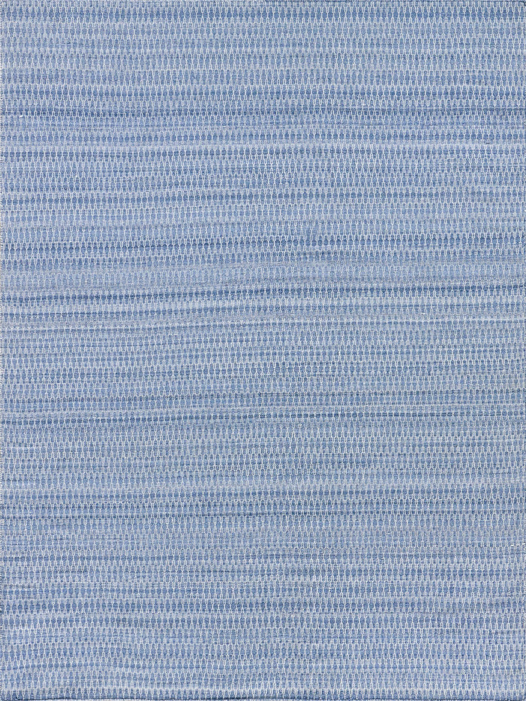 Exquisite Florence Indoor/Outdoor Flatweave PET yarn Light Blue Area Rug 10.0'X14.0' Rug