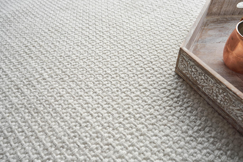 Exquisite Gamma Indoor/Outdoor Flatweave PET yarn Ivory Area Rug 5.0'X8.0' Rug