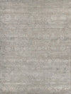 Exquisite Rugs Meena Hand-Knotted Wool/Silk 2468 Silver/Gray 6' X 9' Area Rug