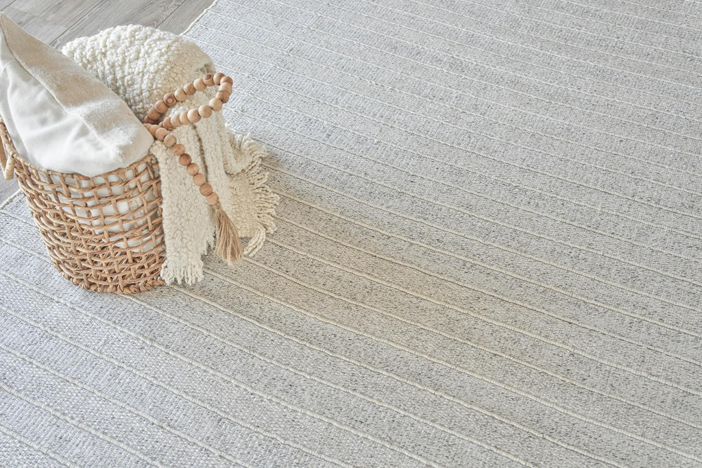 Exquisite Nova Indoor/Outdoor Flatweave PET yarn Ivory Area Rug 10.0'X14.0' Rug