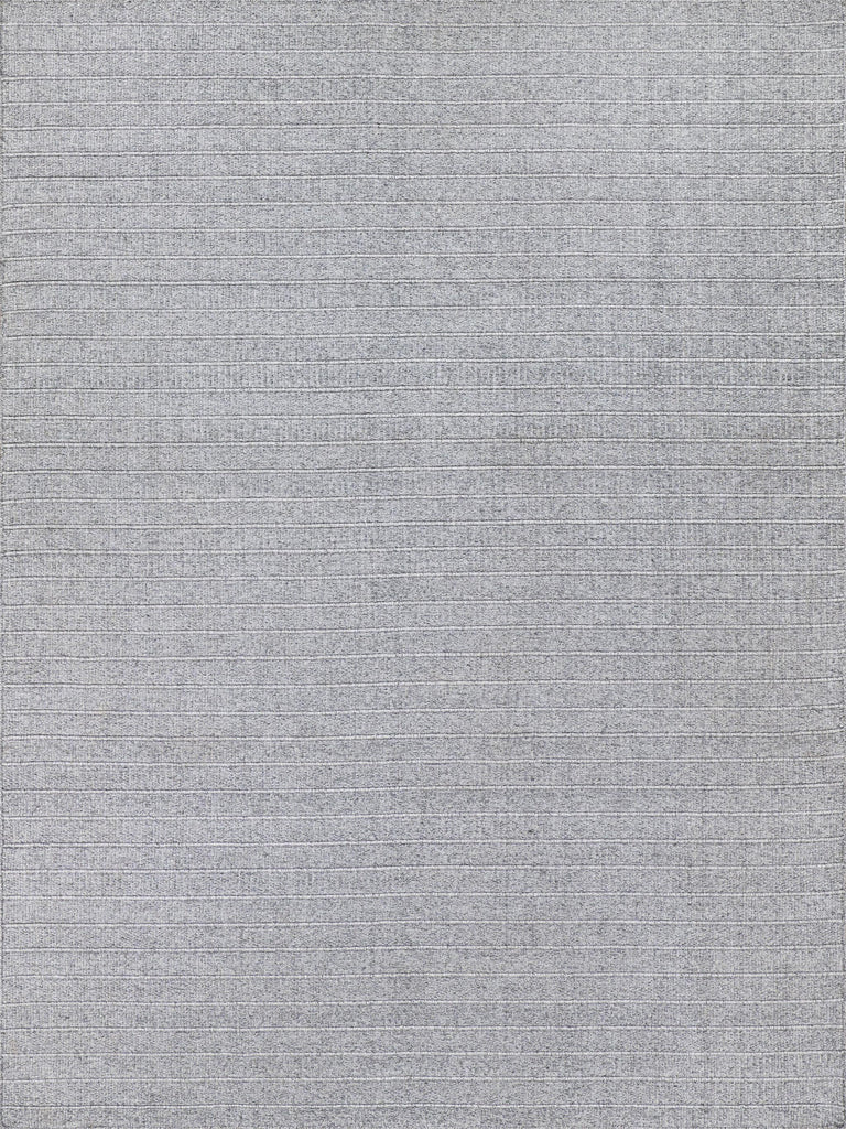 Exquisite Nova Indoor/Outdoor Flatweave PET yarn Gray Area Rug 10.0'X14.0' Rug