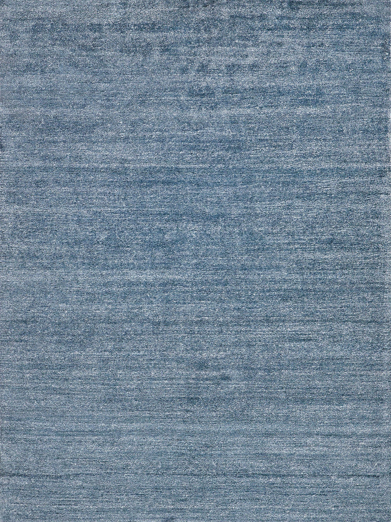 Exquisite Rugs Plush Hand-knotted Bamboo Silk/Mohair 4635 Gray 8' x 10' Area Rug