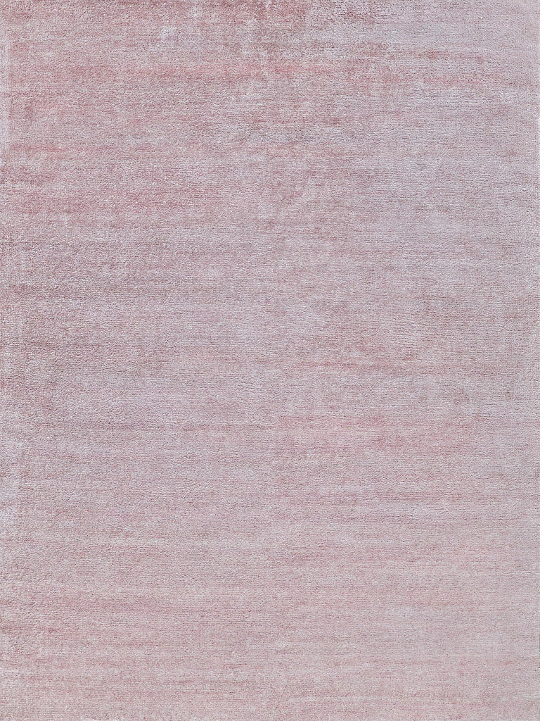 Exquisite Rugs Plush Hand-knotted Bamboo Silk/Mohair 4641 Pink 10' x 14' Area Rug