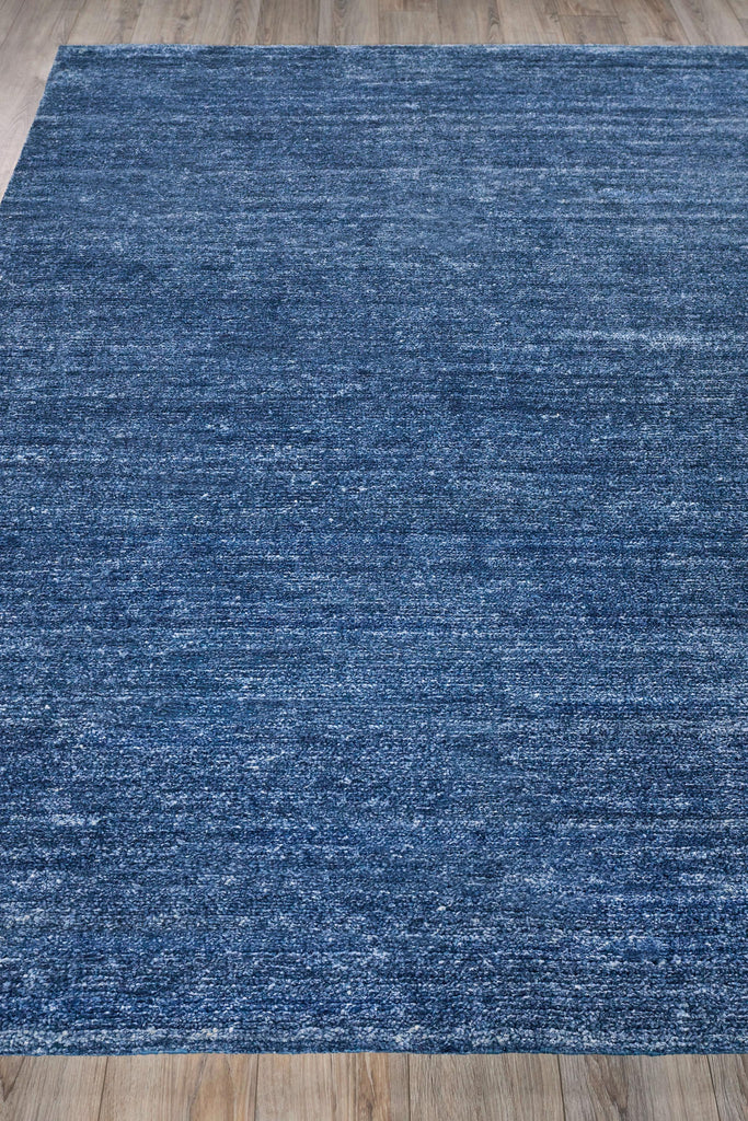 Exquisite Plush Hand-knotted Bamboo Silk/Mohair Dark Blue Area Rug 12.0'X15.0' Rug