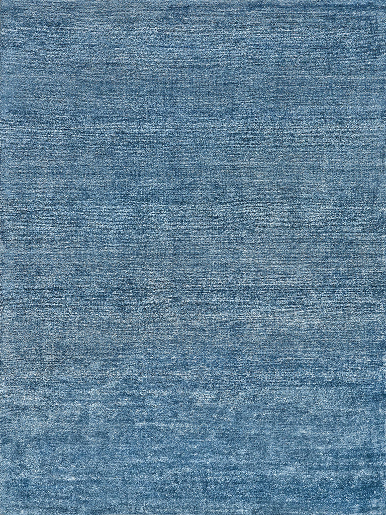 Exquisite Plush Hand-knotted Bamboo Silk/Mohair Light Blue Area Rug 10.0'X14.0' Rug