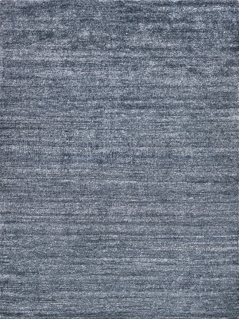 Exquisite Plush Hand-knotted Bamboo Silk/Mohair Charcoal Area Rug 9.0'X12.0' Rug