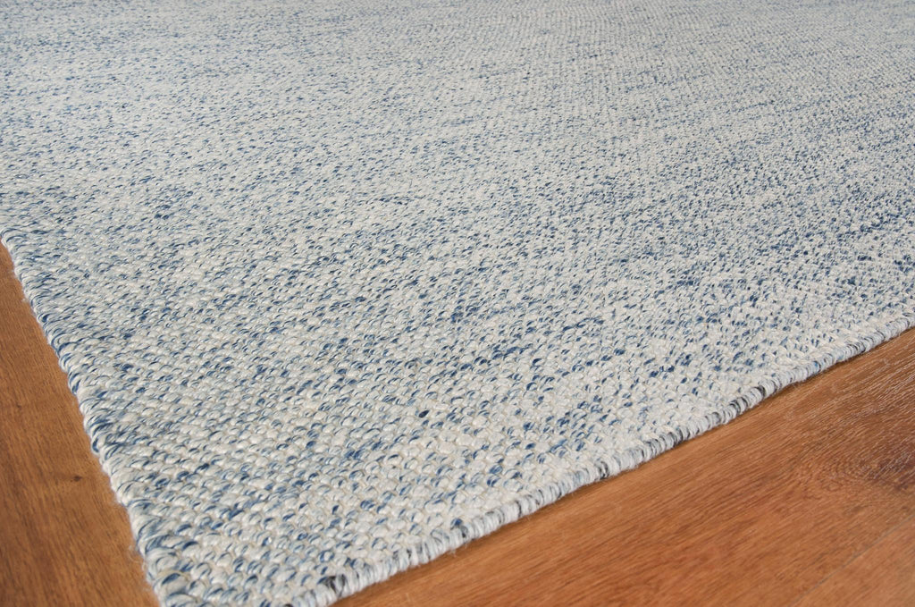 Exquisite Rhodes Hand-loomed PET yarn Blue Area Rug 10.0'X14.0' Rug