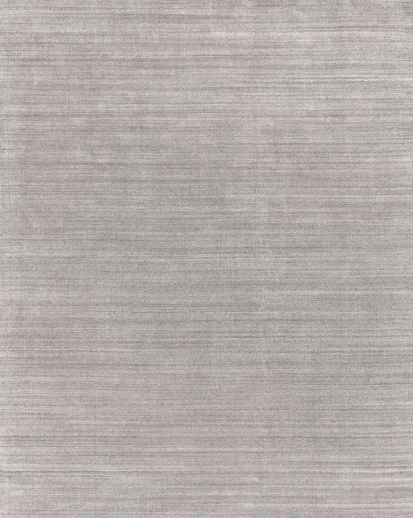 Exquisite Rugs Sanctuary Hand-loomed Bamboo Silk/Wool 9906 Gray 10' x 14' Area Rug