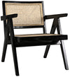 Noir James Relax Chair Charcoal Black