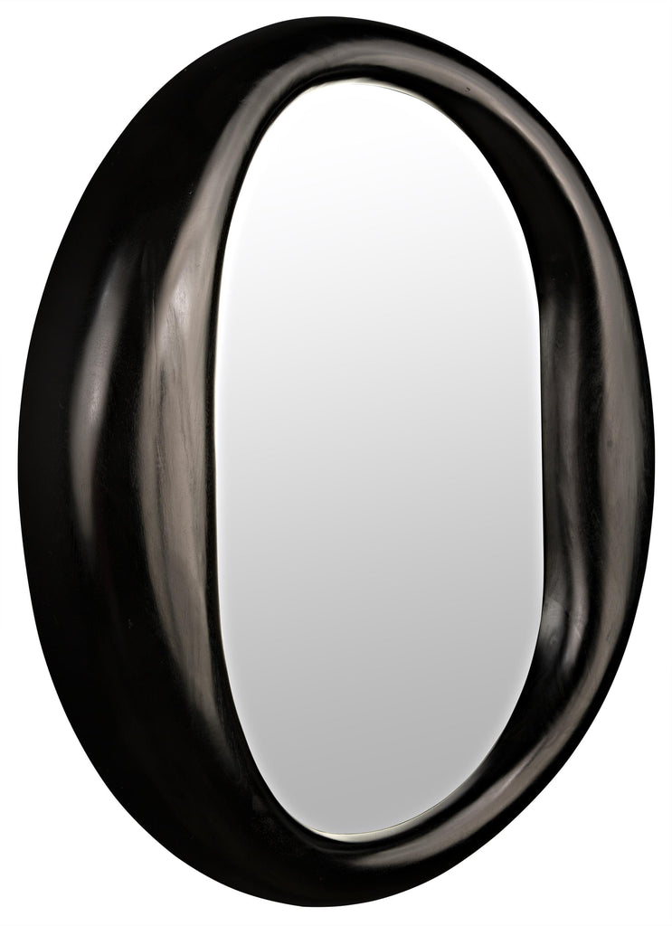 NOIR Oh Mirror Charcoal Black