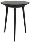 Noir Tripod Side Table Charcoal Black