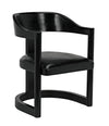 Noir Mccormick Chair Charcoal Black