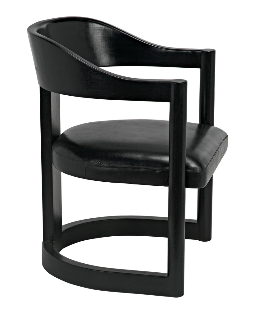 NOIR Mccormick Chair Charcoal Black