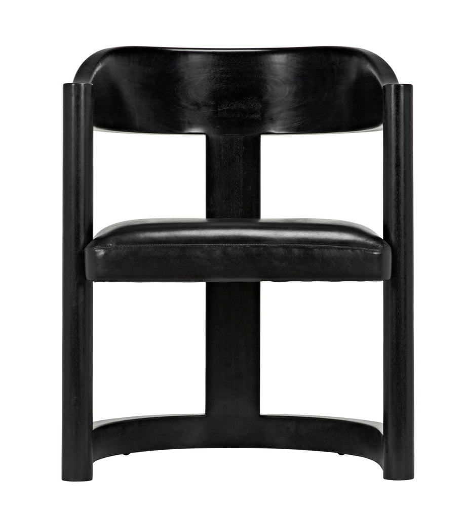 NOIR Mccormick Chair Charcoal Black