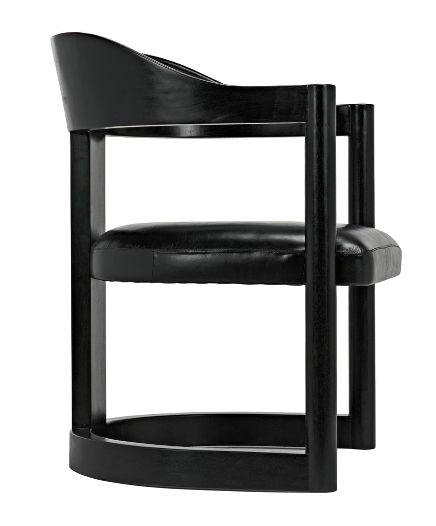 NOIR Mccormick Chair Charcoal Black