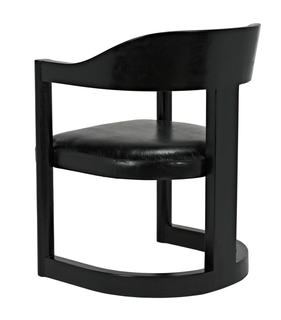 NOIR Mccormick Chair Charcoal Black