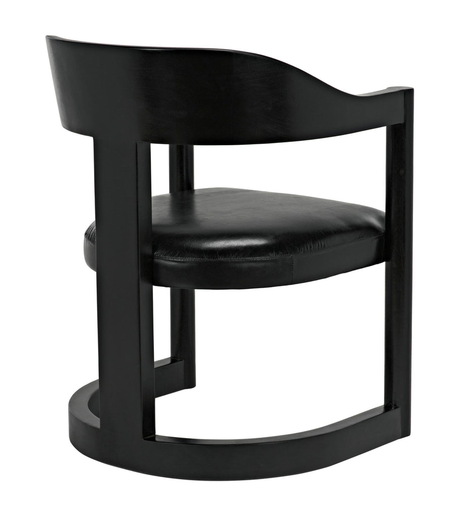 NOIR Mccormick Chair Charcoal Black