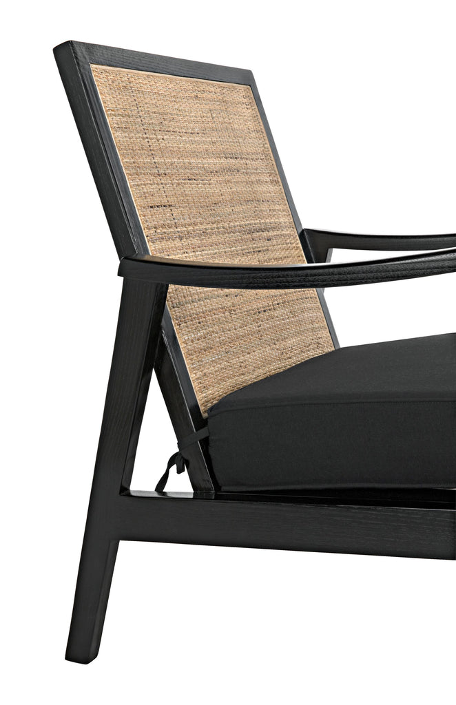 NOIR Lichtenstein Chair Charcoal Black