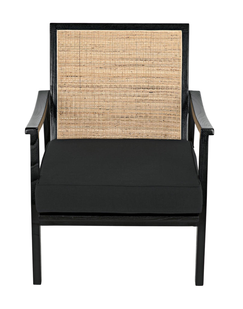 NOIR Lichtenstein Chair Charcoal Black