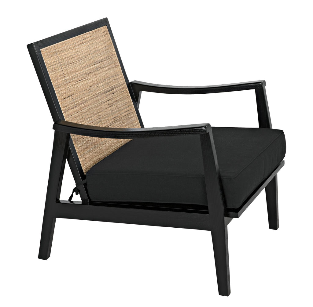 NOIR Lichtenstein Chair Charcoal Black